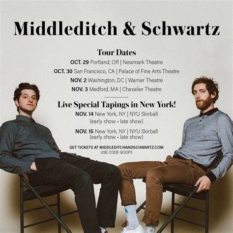 middleditch and schwartz tour.